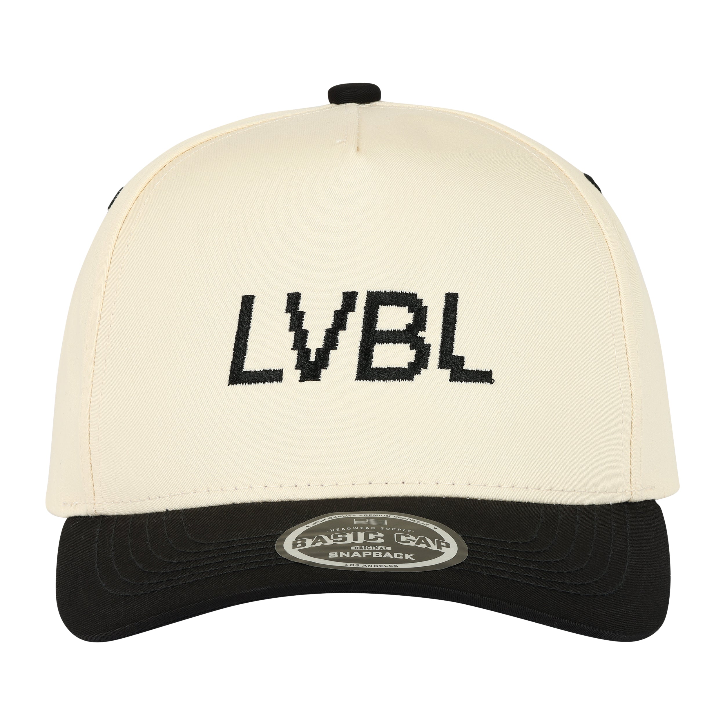 LVBL HAT IN WHITE & BLACK
